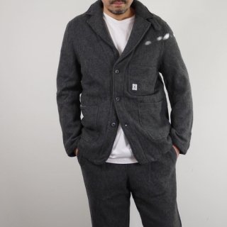<img class='new_mark_img1' src='https://img.shop-pro.jp/img/new/icons34.gif' style='border:none;display:inline;margin:0px;padding:0px;width:auto;' />RIDING HIGH／Wool Melton  Work Jacket［グレーメルトン］

