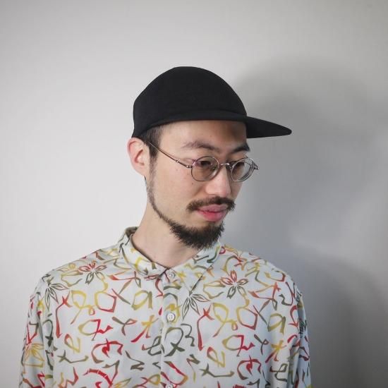FOUND FEATHER／Classic 6Panel Cap［クラッシックキャップ］黒
