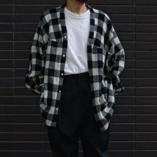 SUNNY ELEMENT／Museum Shirts［白黒の市松模様］