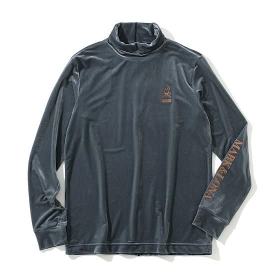 MARK&LONA(マークアンドロナ) Nico Velvet Mockneck Shirts