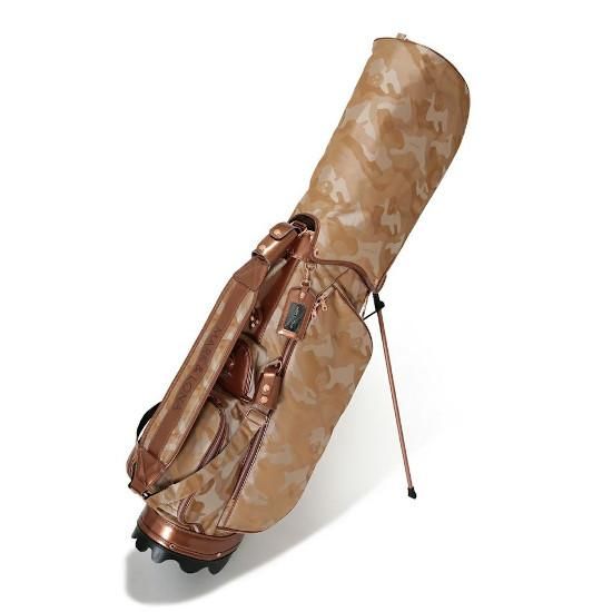 マーク＆ロナ　GAUGE CAMO STAND BAG MARK&LONA(マークアンドロナ) Gauge Camo Stand Bag - AOZORA