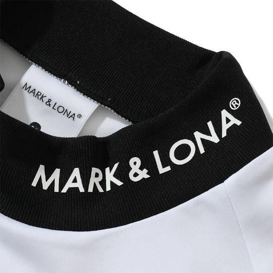 MARK&LONA(マークアンドロナ) Jaded Mock Neck Top - AOZORA
