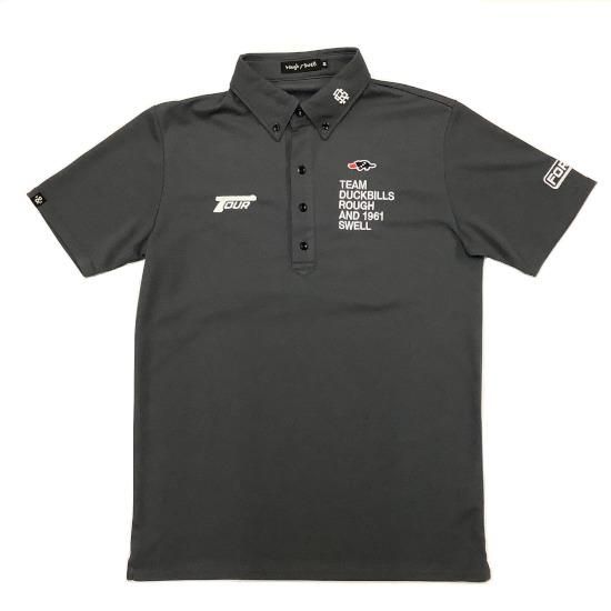 rough & swell(ラフアンドスウェル) FORCE TOUR POLO - AOZORA