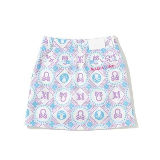 MARK&LONA(マークアンドロナ) Aura Monogram Trapeze Skirt