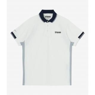 TFW49(ƥե֥塼49) LINE SLEEVE POLO