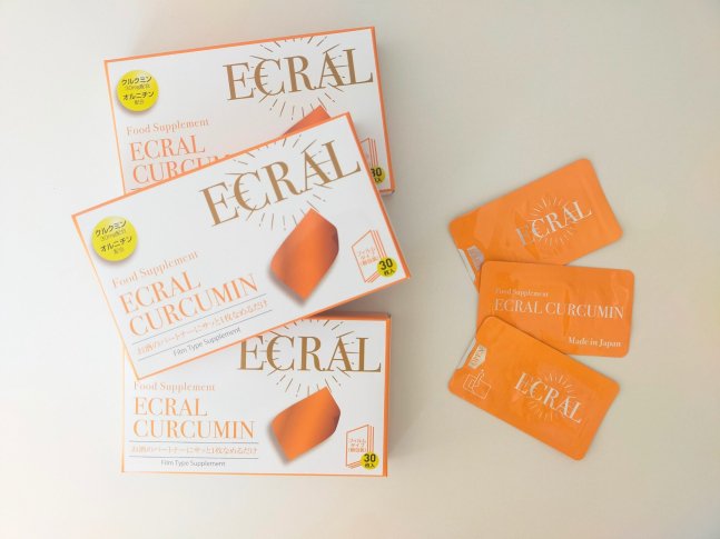 륯ߥ<small>(եॿץץ)</small><br>ECRAL CURCUMIN<small> (Film Type Supplement)</small>