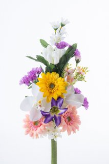 【仏壇用造花】仏花11 総高さ34cm