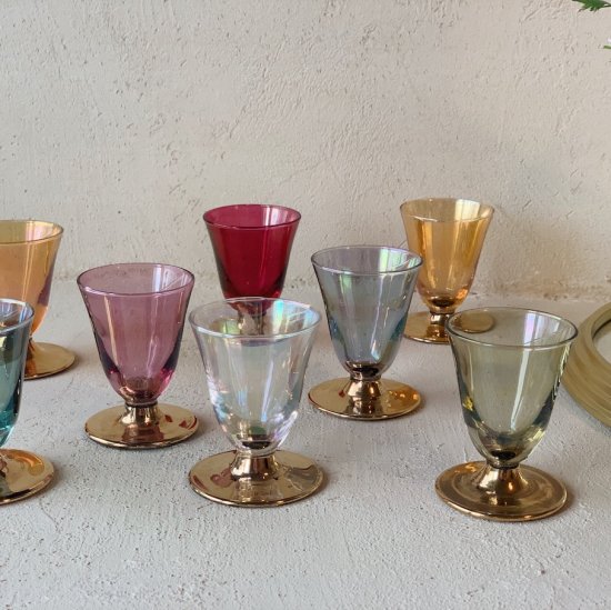  Vintage Liqueur glass and plate set<img class='new_mark_img2' src='https://img.shop-pro.jp/img/new/icons47.gif' style='border:none;display:inline;margin:0px;padding:0px;width:auto;' />