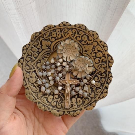 Vintage brass tray<img class='new_mark_img2' src='https://img.shop-pro.jp/img/new/icons47.gif' style='border:none;display:inline;margin:0px;padding:0px;width:auto;' />