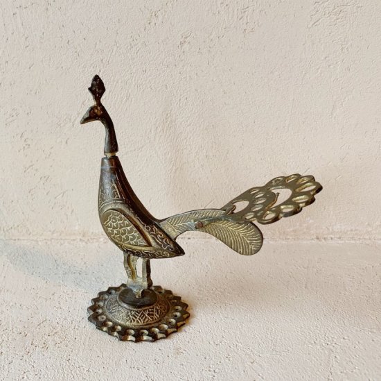 Vintage peacock object<img class='new_mark_img2' src='https://img.shop-pro.jp/img/new/icons47.gif' style='border:none;display:inline;margin:0px;padding:0px;width:auto;' />