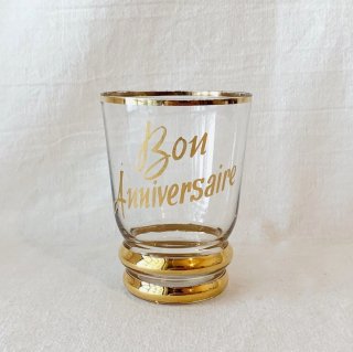 Vintage gold line glass<img class='new_mark_img2' src='https://img.shop-pro.jp/img/new/icons47.gif' style='border:none;display:inline;margin:0px;padding:0px;width:auto;' />