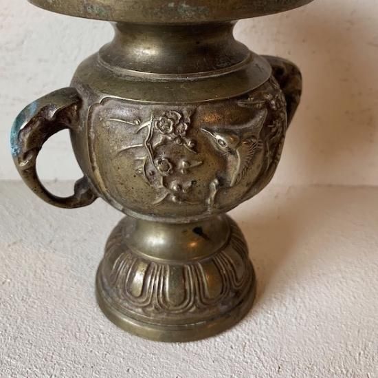 Vintage brass pot<img class='new_mark_img2' src='https://img.shop-pro.jp/img/new/icons47.gif' style='border:none;display:inline;margin:0px;padding:0px;width:auto;' />