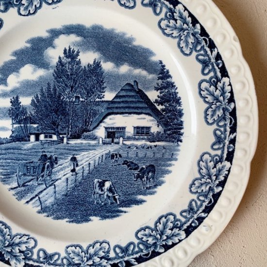 Societe Ceramique plate blue.a<img class='new_mark_img2' src='https://img.shop-pro.jp/img/new/icons47.gif' style='border:none;display:inline;margin:0px;padding:0px;width:auto;' />
