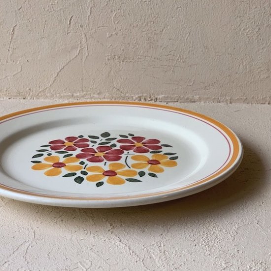 Antique flower plate.b<img class='new_mark_img2' src='https://img.shop-pro.jp/img/new/icons47.gif' style='border:none;display:inline;margin:0px;padding:0px;width:auto;' />