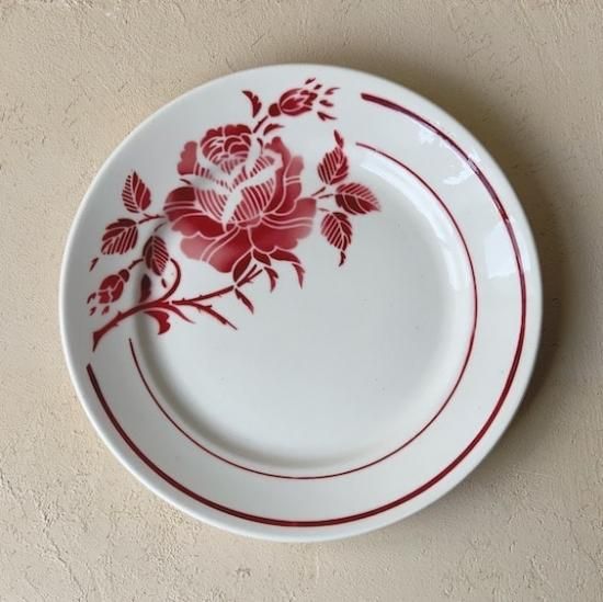 Antique rose plate.a<img class='new_mark_img2' src='https://img.shop-pro.jp/img/new/icons47.gif' style='border:none;display:inline;margin:0px;padding:0px;width:auto;' />