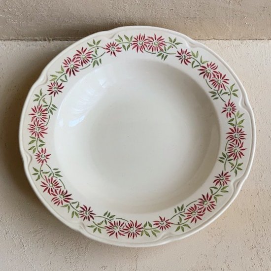 Vintage soup plate<img class='new_mark_img2' src='https://img.shop-pro.jp/img/new/icons47.gif' style='border:none;display:inline;margin:0px;padding:0px;width:auto;' />