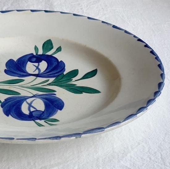 Antique flower plate<img class='new_mark_img2' src='https://img.shop-pro.jp/img/new/icons47.gif' style='border:none;display:inline;margin:0px;padding:0px;width:auto;' />