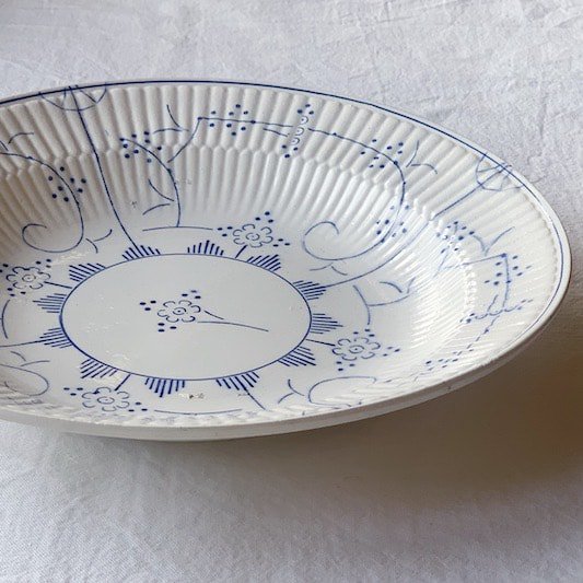 Antique BOCH soup plate<img class='new_mark_img2' src='https://img.shop-pro.jp/img/new/icons47.gif' style='border:none;display:inline;margin:0px;padding:0px;width:auto;' />