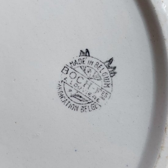 Antique BOCH soup plate<img class='new_mark_img2' src='https://img.shop-pro.jp/img/new/icons47.gif' style='border:none;display:inline;margin:0px;padding:0px;width:auto;' />