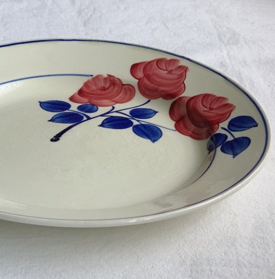 Antique flower plate.d<img class='new_mark_img2' src='https://img.shop-pro.jp/img/new/icons47.gif' style='border:none;display:inline;margin:0px;padding:0px;width:auto;' />