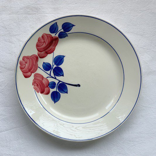Antique flower plate.d<img class='new_mark_img2' src='https://img.shop-pro.jp/img/new/icons47.gif' style='border:none;display:inline;margin:0px;padding:0px;width:auto;' />