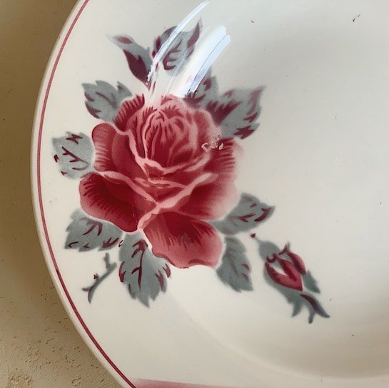 Sarreguemines soup plate.b<img class='new_mark_img2' src='https://img.shop-pro.jp/img/new/icons47.gif' style='border:none;display:inline;margin:0px;padding:0px;width:auto;' />