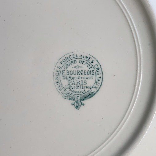 E.Bourgeois antique plate<img class='new_mark_img2' src='https://img.shop-pro.jp/img/new/icons47.gif' style='border:none;display:inline;margin:0px;padding:0px;width:auto;' />
