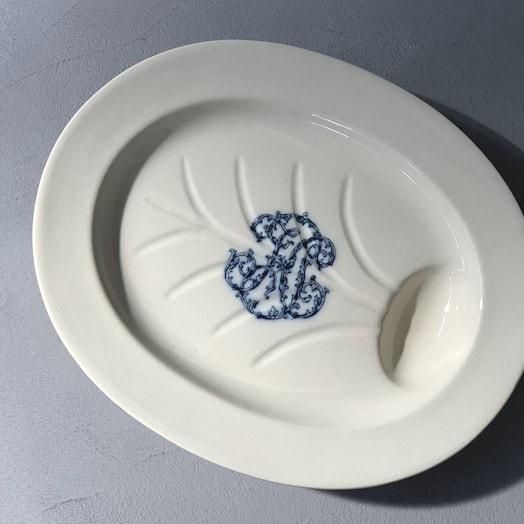 ROYAL CAULDON oval plate<img class='new_mark_img2' src='https://img.shop-pro.jp/img/new/icons47.gif' style='border:none;display:inline;margin:0px;padding:0px;width:auto;' />