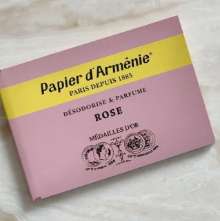 Papier d’arménie -Rose<img class='new_mark_img2' src='https://img.shop-pro.jp/img/new/icons47.gif' style='border:none;display:inline;margin:0px;padding:0px;width:auto;' />