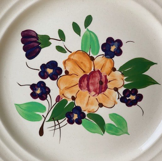 Vintage BOCH dessert plate.b<img class='new_mark_img2' src='https://img.shop-pro.jp/img/new/icons47.gif' style='border:none;display:inline;margin:0px;padding:0px;width:auto;' />