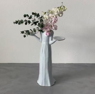 Yarnnakarn Still life Bird Girl Vase