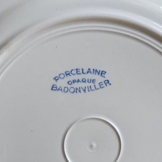 Badonviller antique plate<img class='new_mark_img2' src='https://img.shop-pro.jp/img/new/icons47.gif' style='border:none;display:inline;margin:0px;padding:0px;width:auto;' />