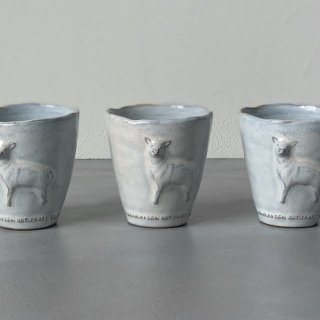 Yarnnakarn ceramic cup.sheep<img class='new_mark_img2' src='https://img.shop-pro.jp/img/new/icons47.gif' style='border:none;display:inline;margin:0px;padding:0px;width:auto;' />