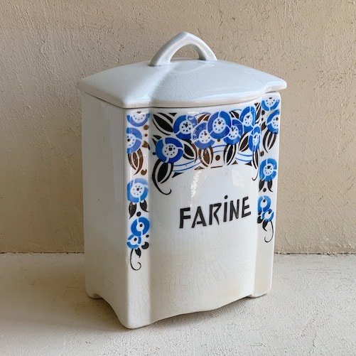 Antique Canister.farine<img class='new_mark_img2' src='https://img.shop-pro.jp/img/new/icons47.gif' style='border:none;display:inline;margin:0px;padding:0px;width:auto;' />