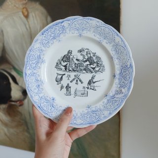 HBCM Antique plate