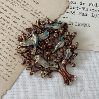 Vintage birds brooch<img class='new_mark_img2' src='https://img.shop-pro.jp/img/new/icons47.gif' style='border:none;display:inline;margin:0px;padding:0px;width:auto;' />