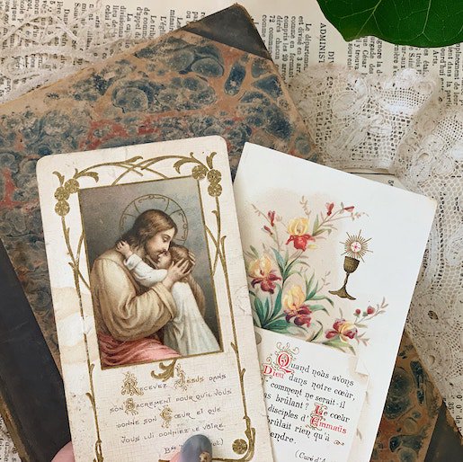 Antique Holy Card.a