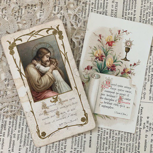 Antique Holy Card.a