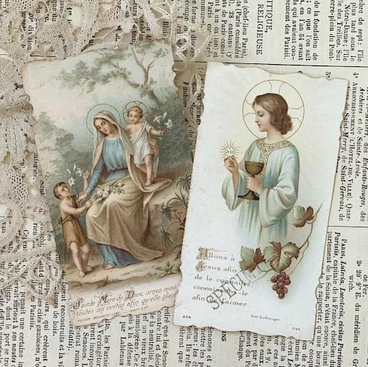 Antique Holy Card.b<img class='new_mark_img2' src='https://img.shop-pro.jp/img/new/icons47.gif' style='border:none;display:inline;margin:0px;padding:0px;width:auto;' />