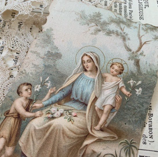 Antique Holy Card.b