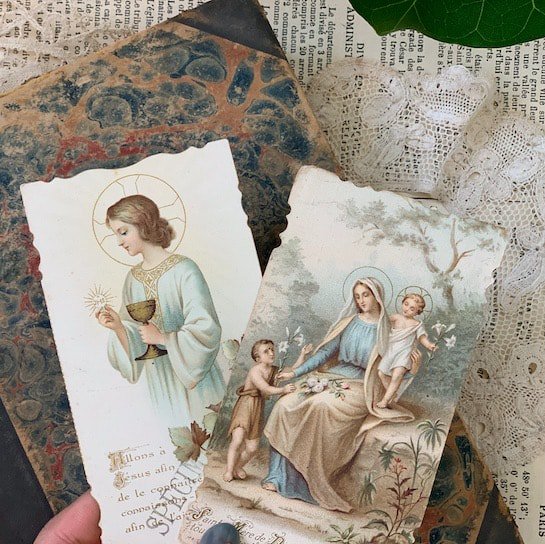 Antique Holy Card.b