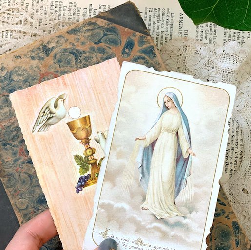 Antique Holy Card.d