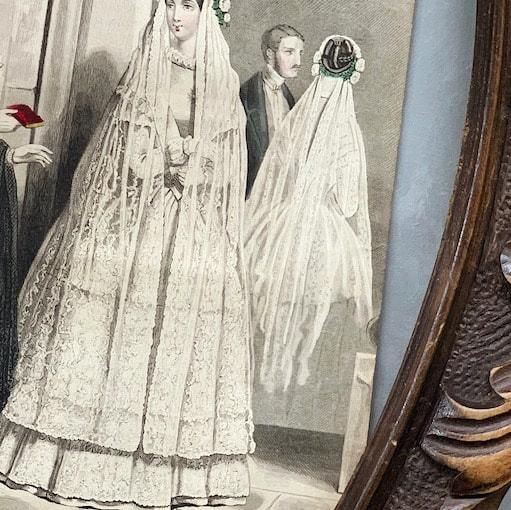 France Antique fashion plate/lithographe.a<img class='new_mark_img2' src='https://img.shop-pro.jp/img/new/icons47.gif' style='border:none;display:inline;margin:0px;padding:0px;width:auto;' />