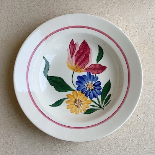 Sarreguemines soup plate.a<img class='new_mark_img2' src='https://img.shop-pro.jp/img/new/icons47.gif' style='border:none;display:inline;margin:0px;padding:0px;width:auto;' />