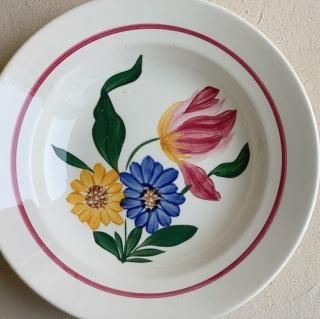 Sarreguemines soup plate.b