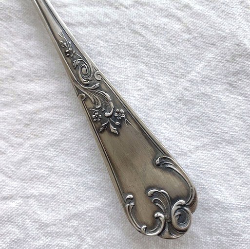 Antique Silver Butter Knife