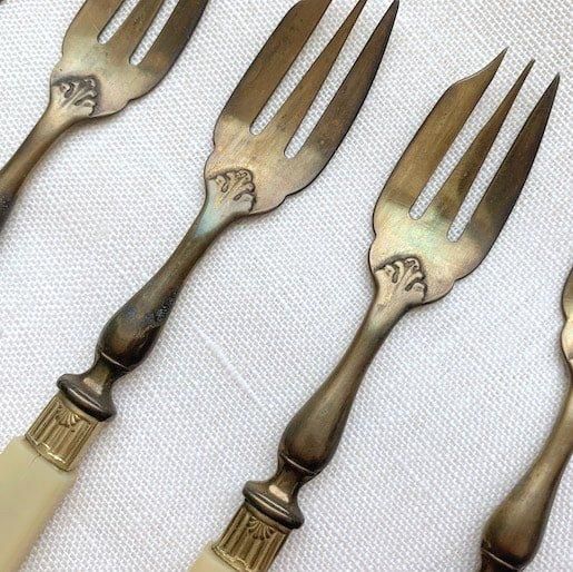 Antique dessert fork