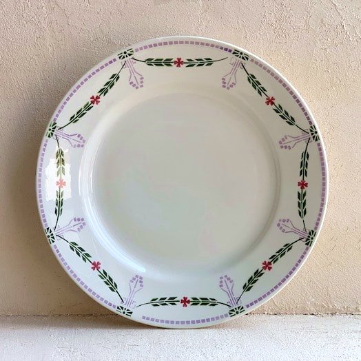 E.Bourgeois antique plate.d