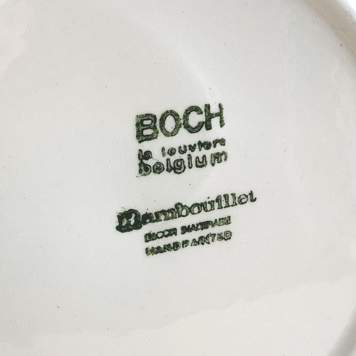 BOCH rambouillet plate.a