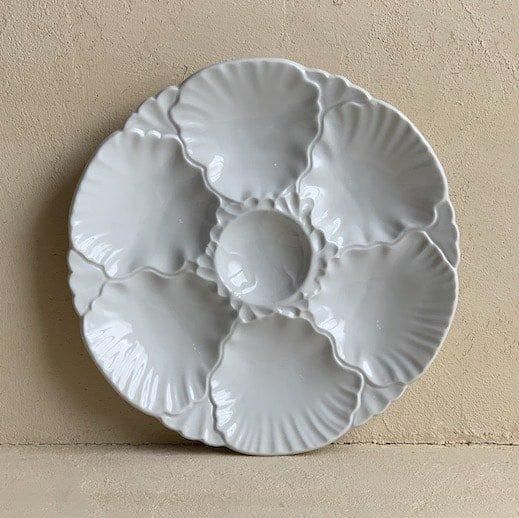 Vintage oyster plate